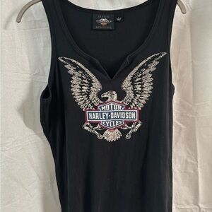 Harley Davidson Women's Freedom Notch-Neck Tank